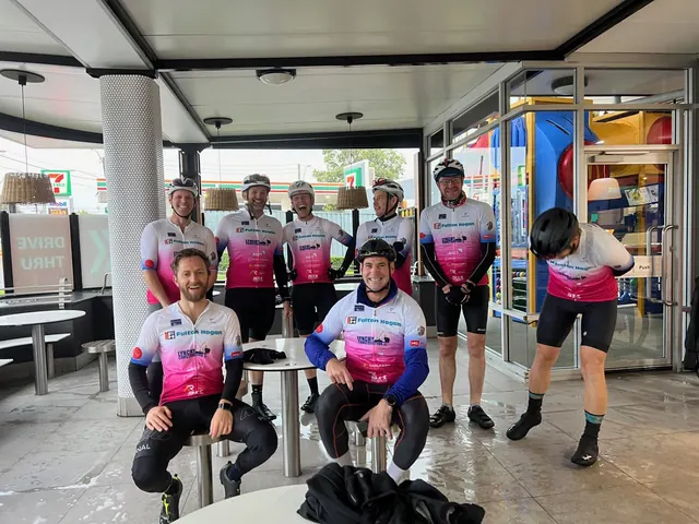 Team MICH riders together